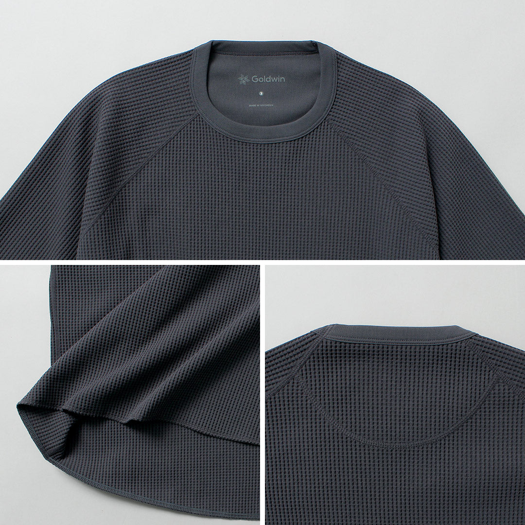 GOLDWIN / Waffle Light Raglan T-Shirt