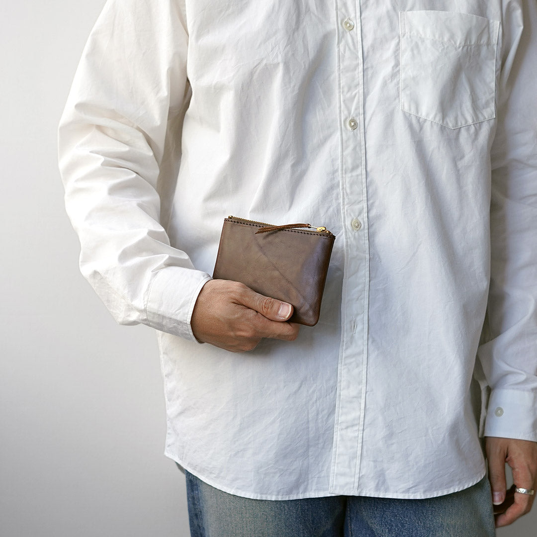 BUTTON WORKS / Chromexcel Leather Pouch Wallet