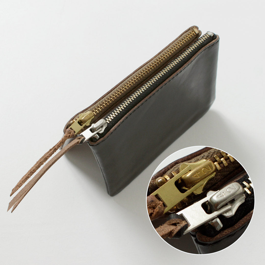 BUTTON WORKS / Chromexcel Leather Pouch Wallet