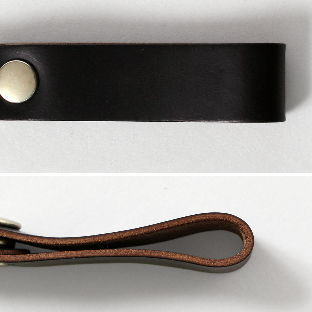BUTTON WORKS / Llavero de cuero Chromexcel - Gancho de anclaje North & Judd