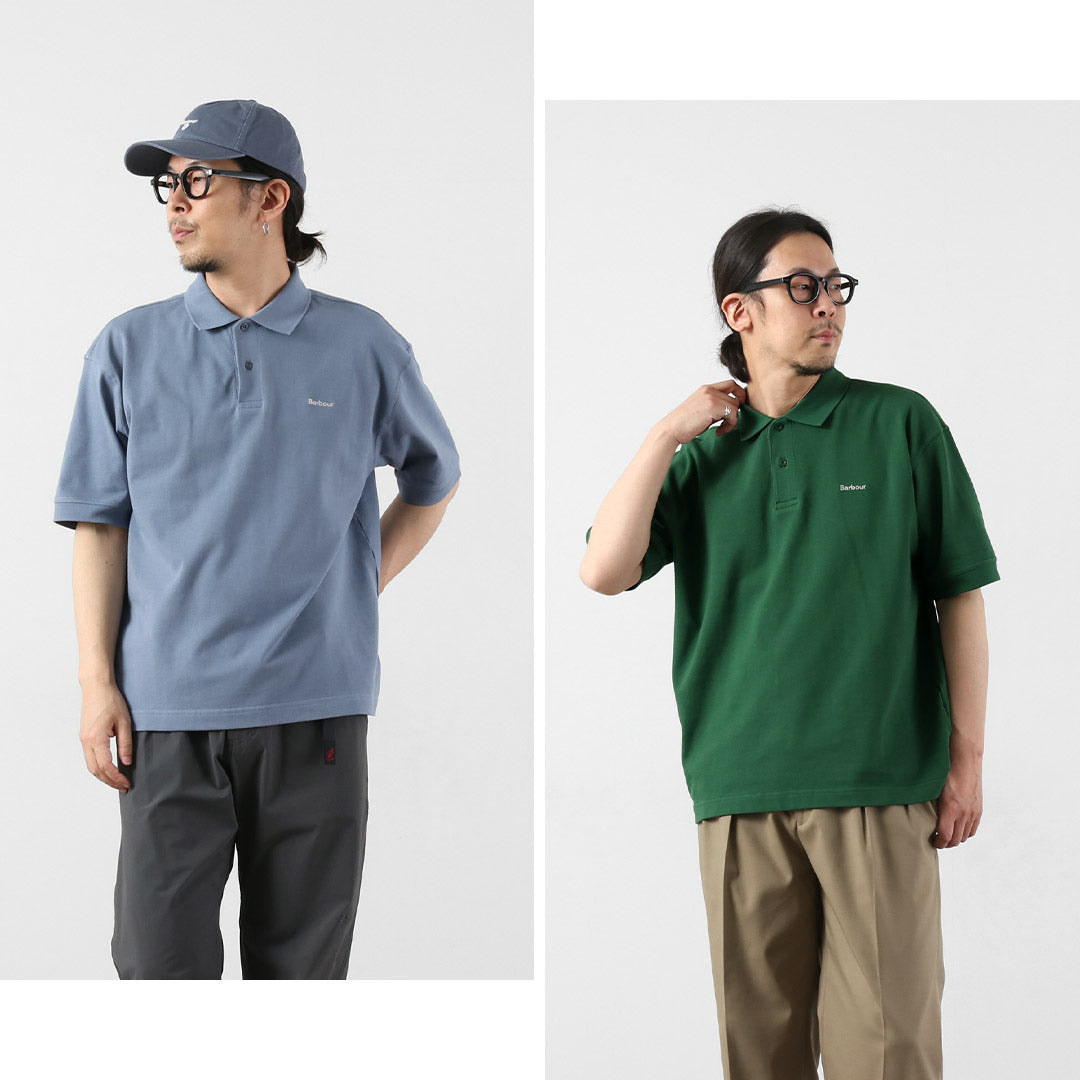 BARBOUR / Hexham Oversized Polo Shirt