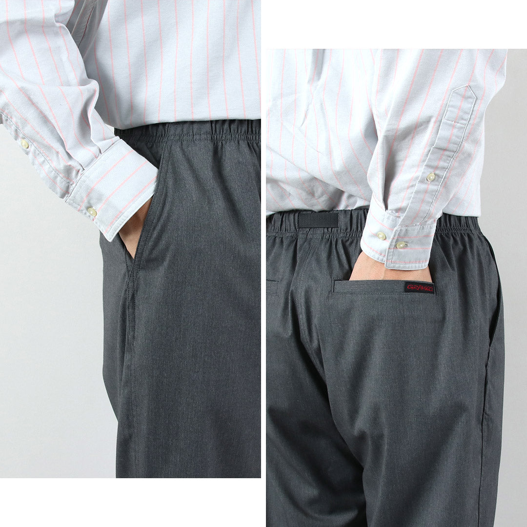 GRAMICCI / Pantalon fuselé facile en gabardine exclusif au Japon