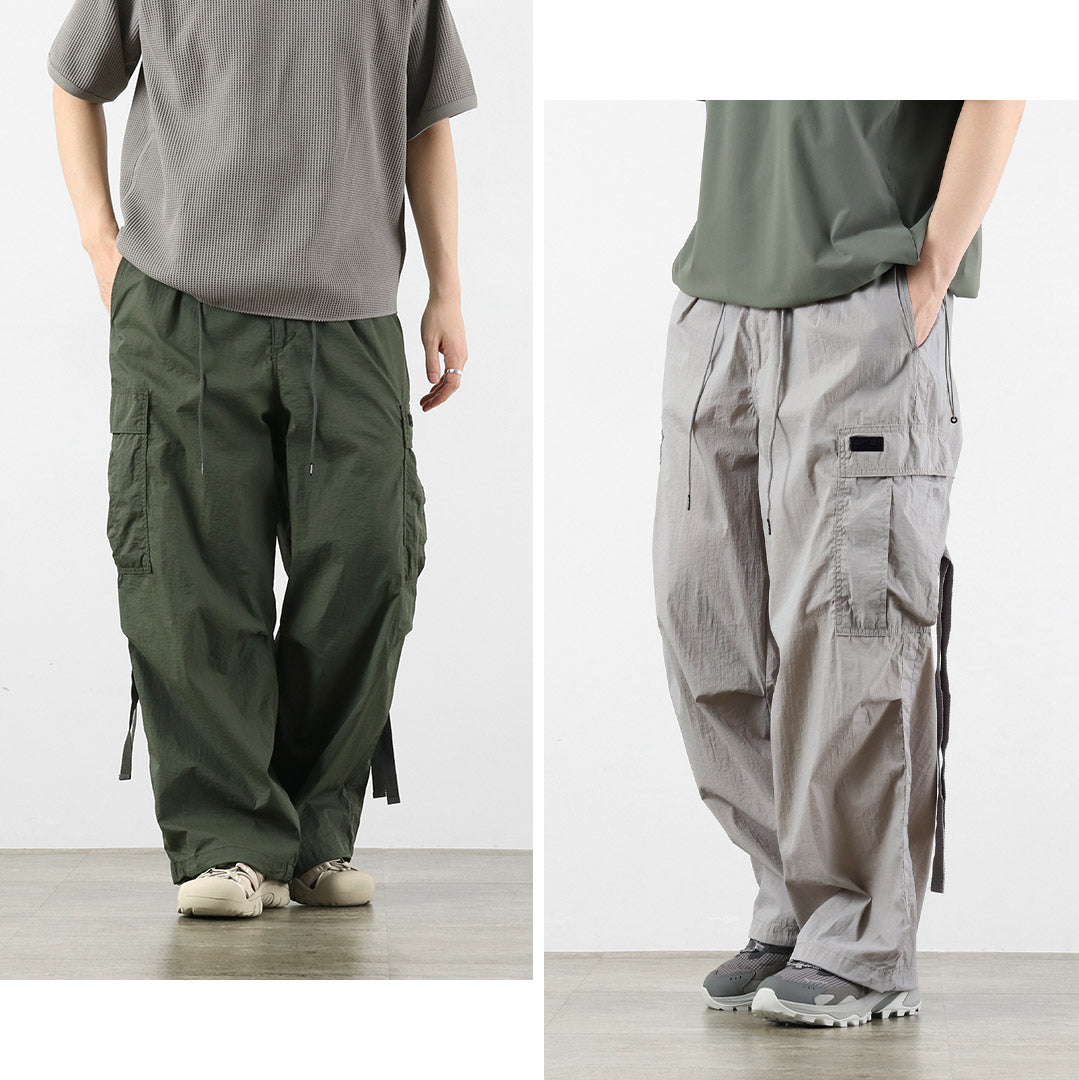 WILDTHINGS / Double Dye Nylon Cargo Pants
