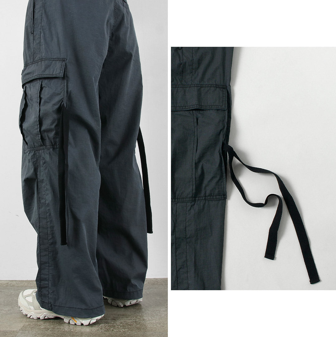 WILDTHINGS / Double Dye Nylon Cargo Pants