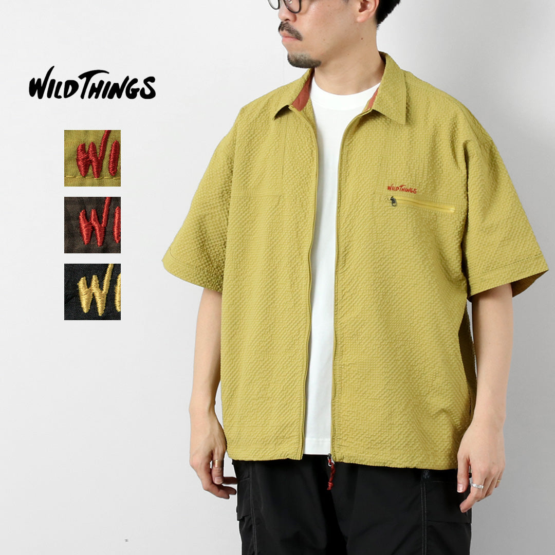 WILDTHINGS / GECKO Seersucker Shirt