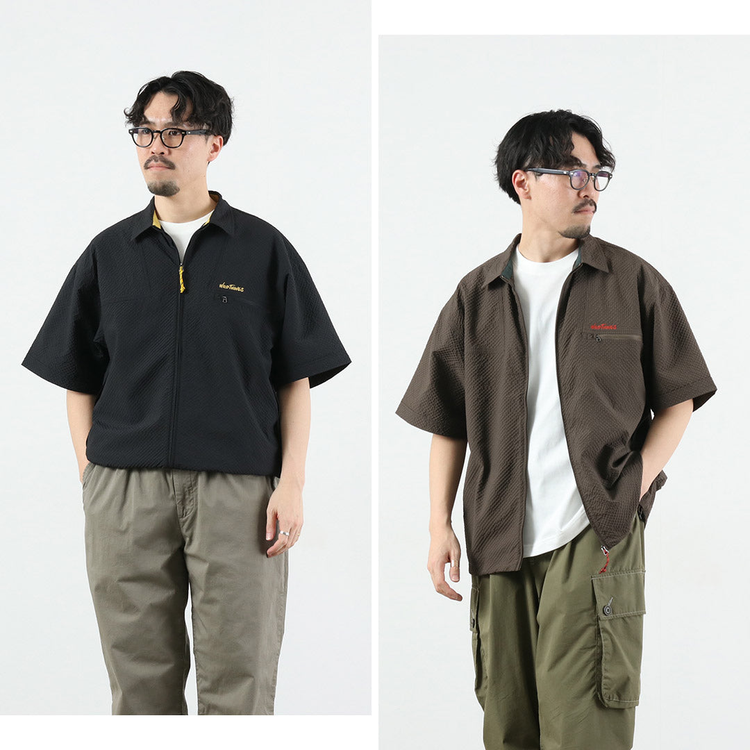 WILDTHINGS / GECKO Seersucker Shirt