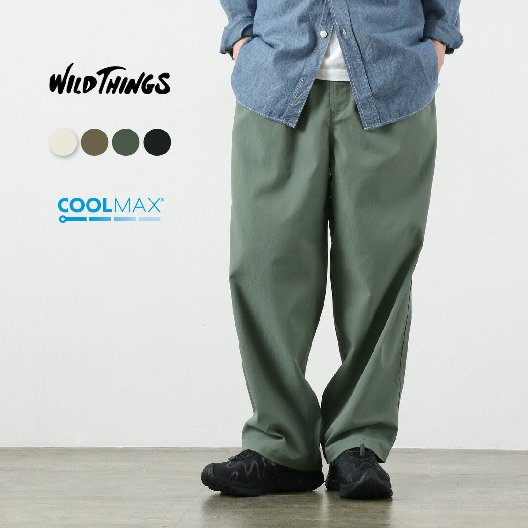 WILDTHINGS / Summer Tech Twill Easy Pants