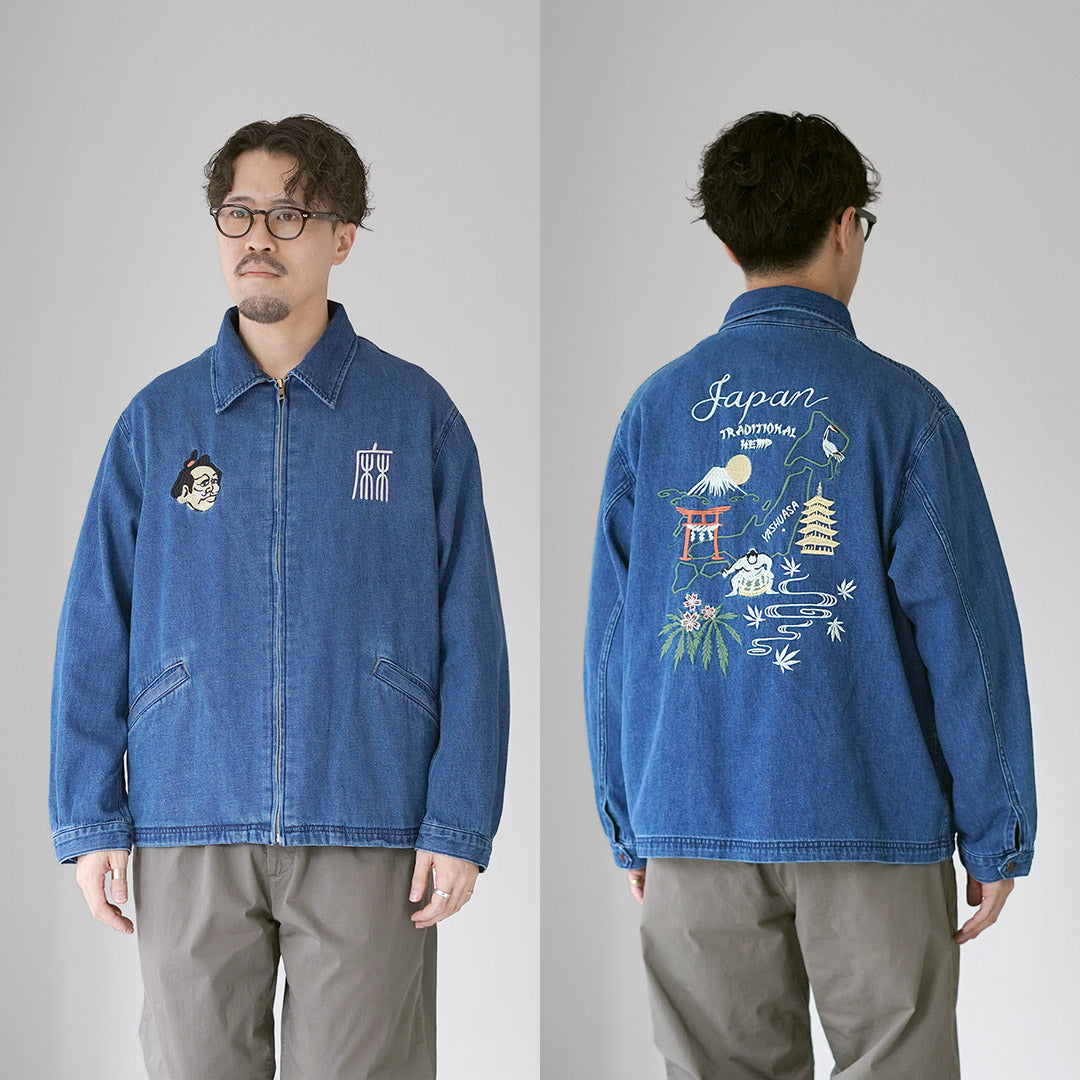 GOHEMP / Japanese Souvenir Denim Jacket