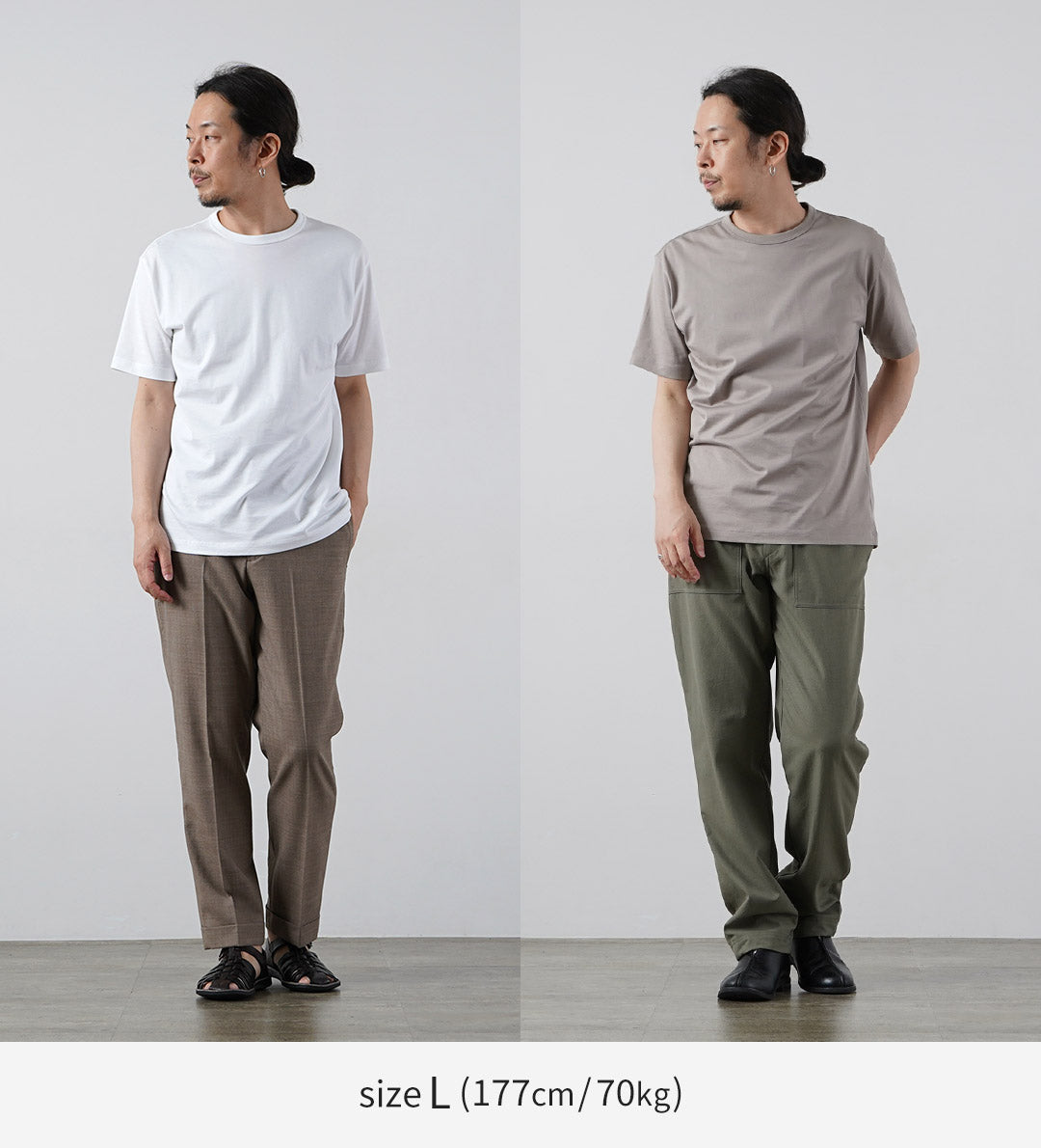HANDVAERK / New Crew Neck Short Sleeve T-Shirt