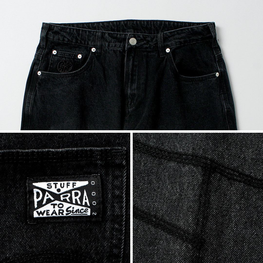 BY PARRA / Moto Stitchers Pantalón Denim
