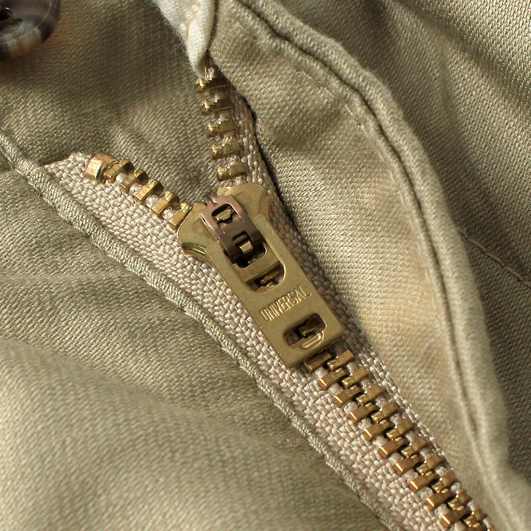 FOB FACTORY / Pantalón deportivo Moleskin de lino y algodón