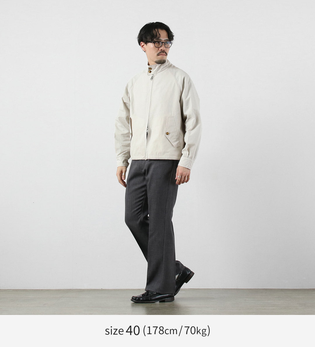 BARACUTA / G4 Box Light Cotton Nylon Jacket