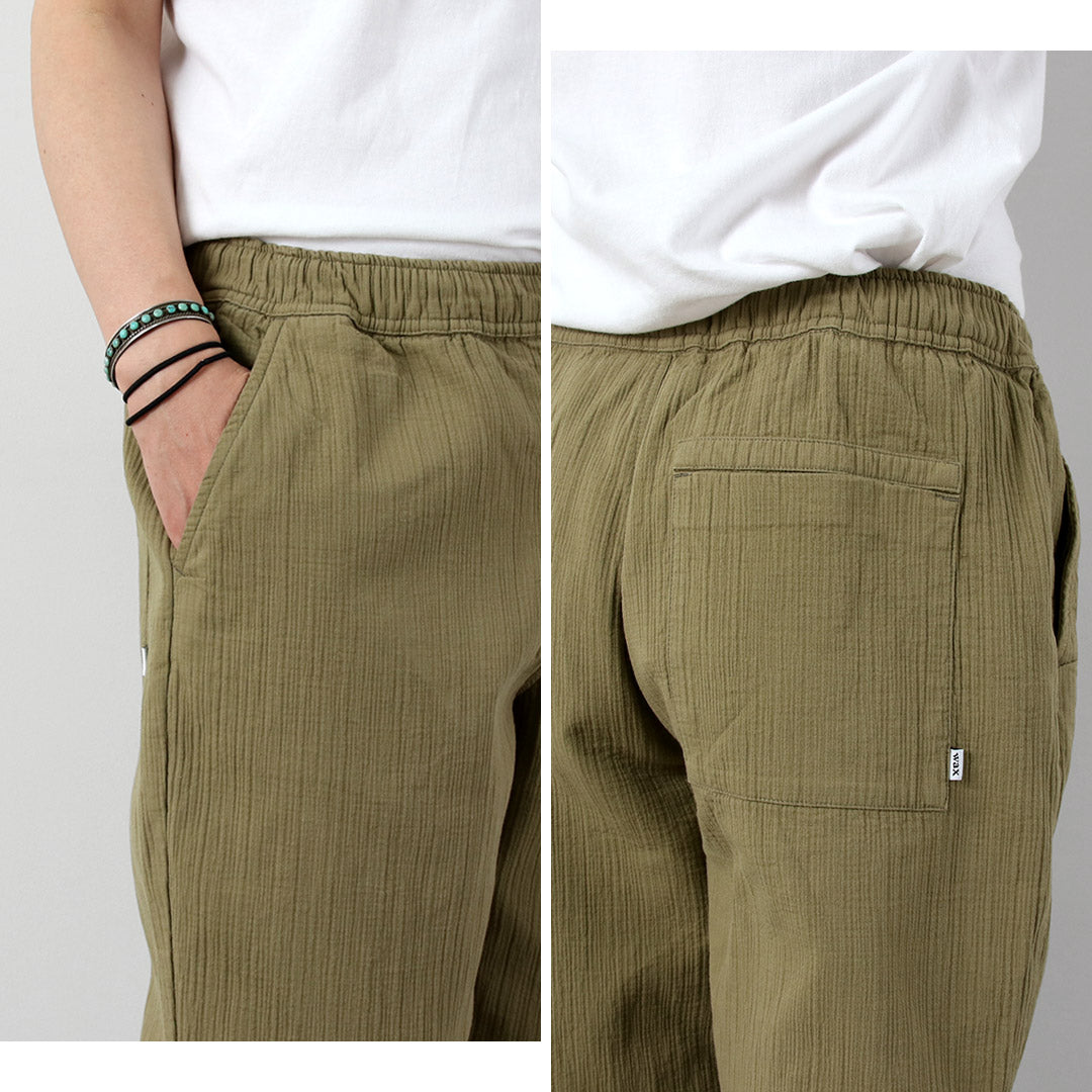 WAX LONDON / Kurt Trousers - Cotton Linen Crinkle