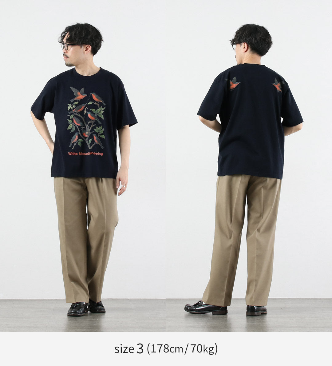 WHITE MOUNTAINEERING / 벌새 티셔츠