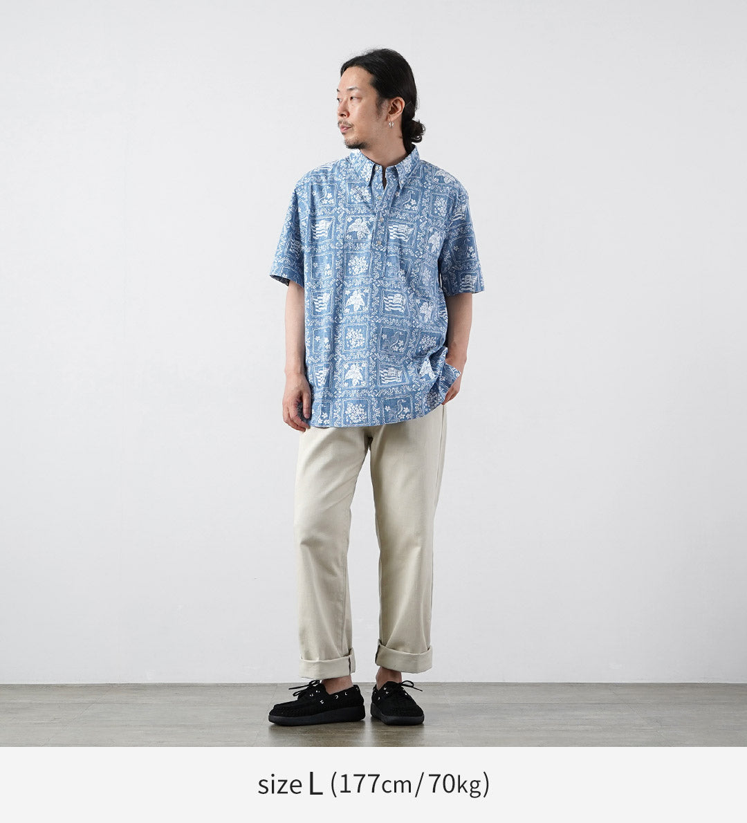 REYN SPOONER / Lahaina Sailor Pullover Shirt
