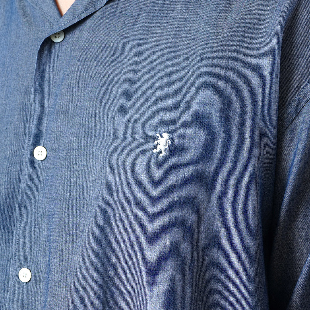 GYMPHLEX / Open Collar Short Sleeve Shirt