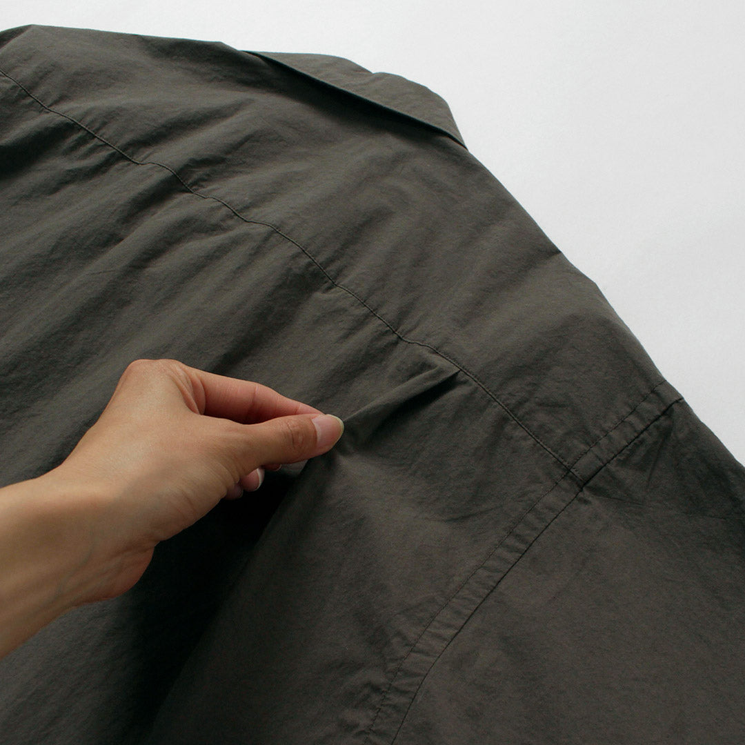 GYMPHLEX / Open Collar Short Sleeve Shirt