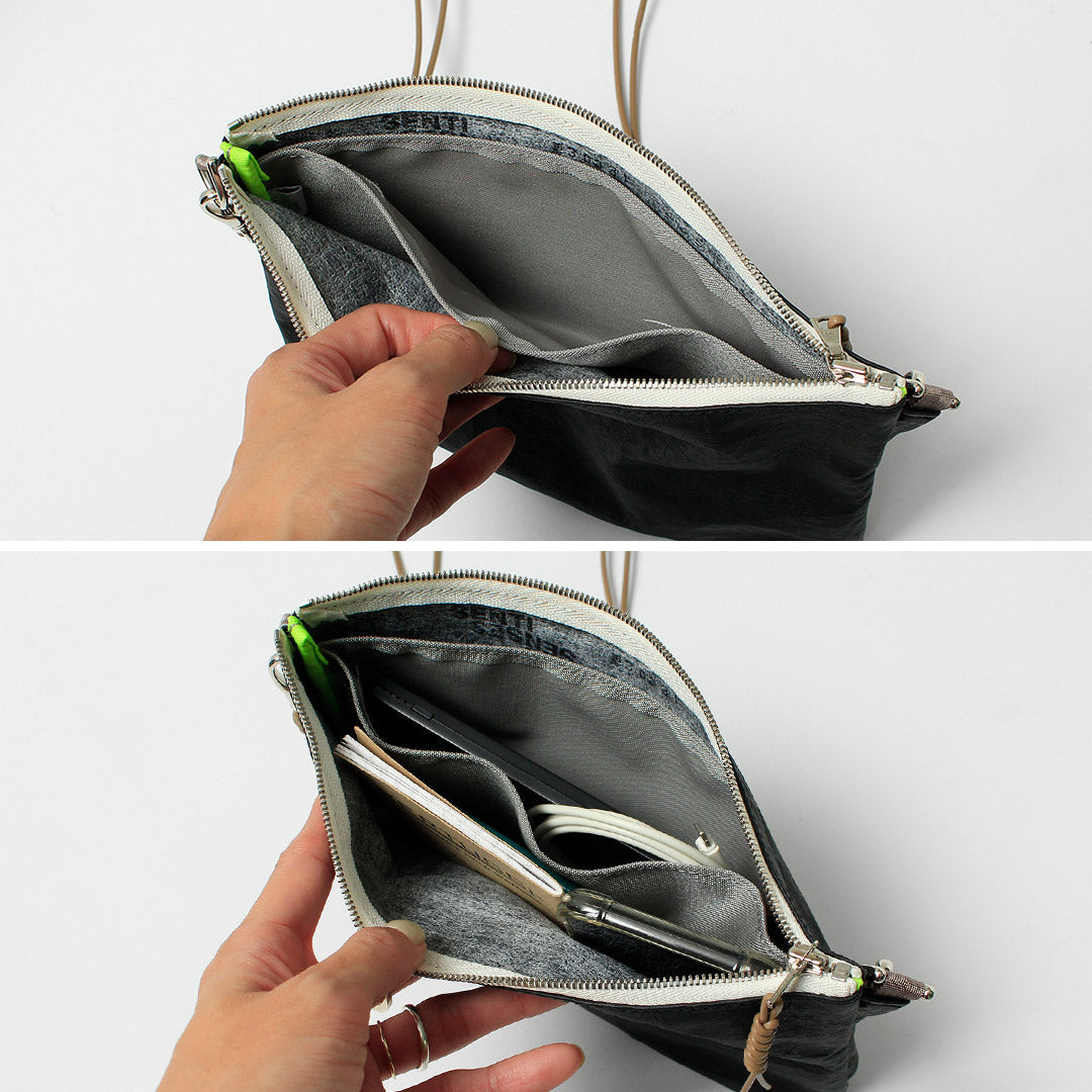 SENTI / Dyneema Leather 2-Way Sacoche
