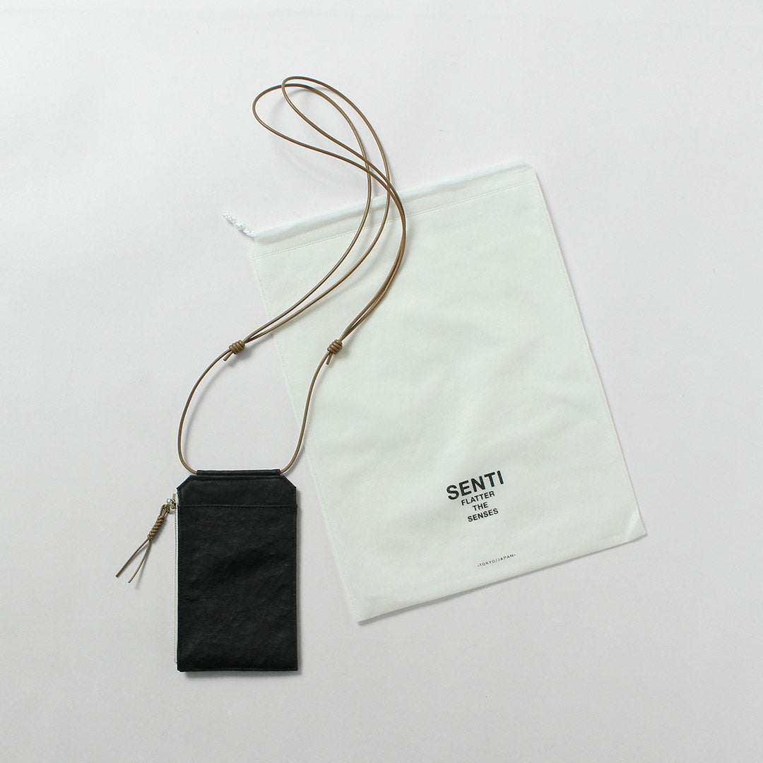 SENTI / Dyneema Leather Travel Shoulder Bag