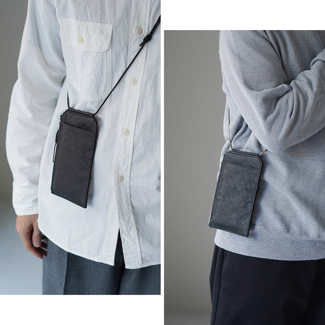 SENTI / Dyneema Leather Travel Shoulder Bag
