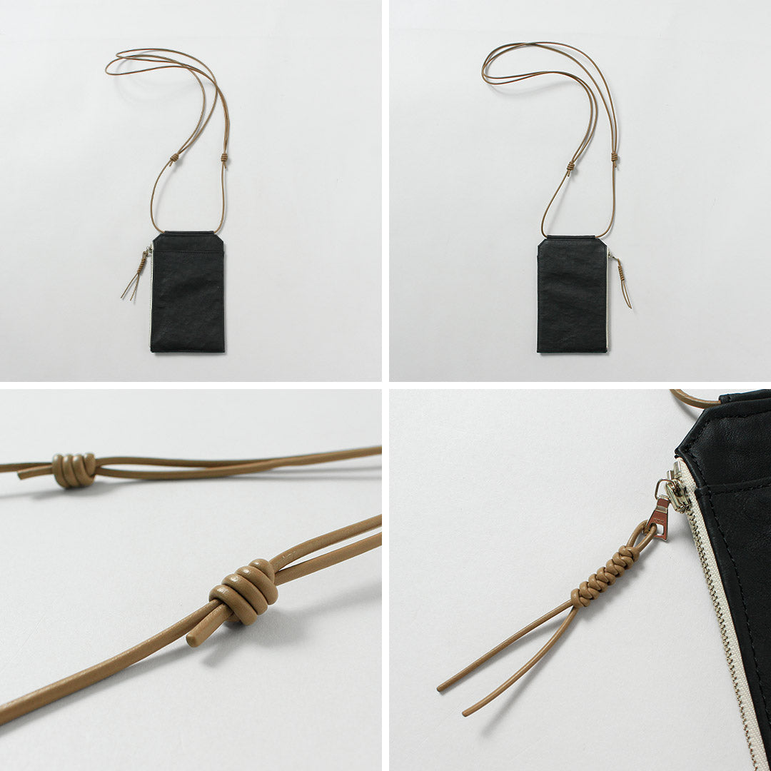 SENTI / Dyneema Leather Travel Shoulder Bag
