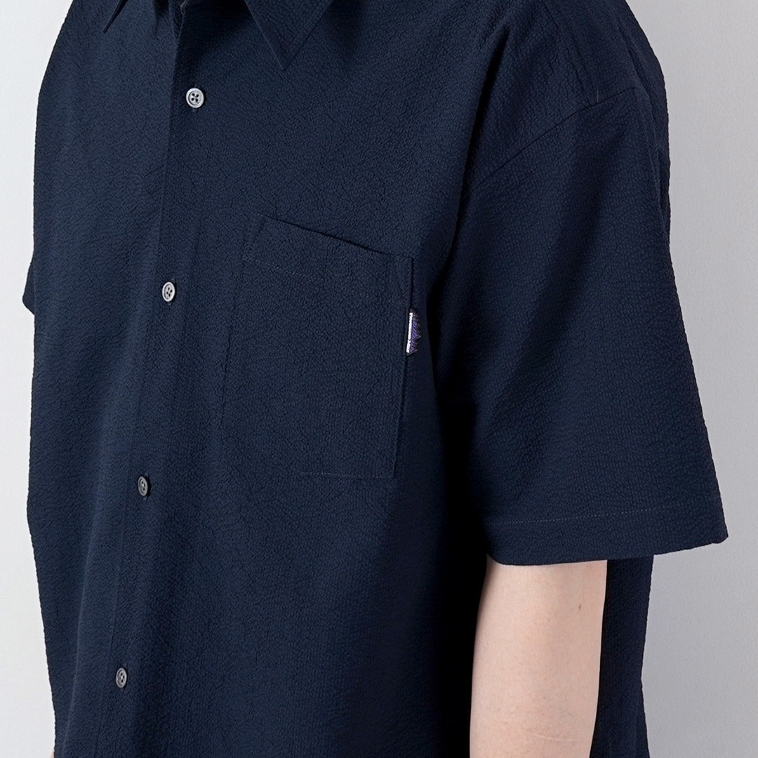 THOUSAND MILE / Short Sleeve Seersucker Shirt