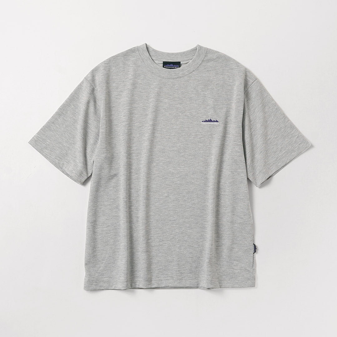 THOUSAND MILE / T/C Short-Sleeve Printed Logo T-Shirt