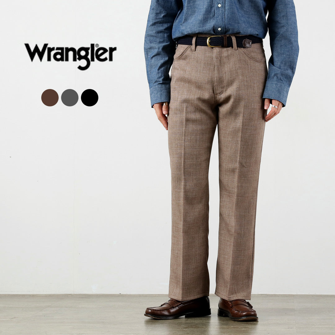 WRANGLER / Launcher Vestido Pantalones de tela tipo lino