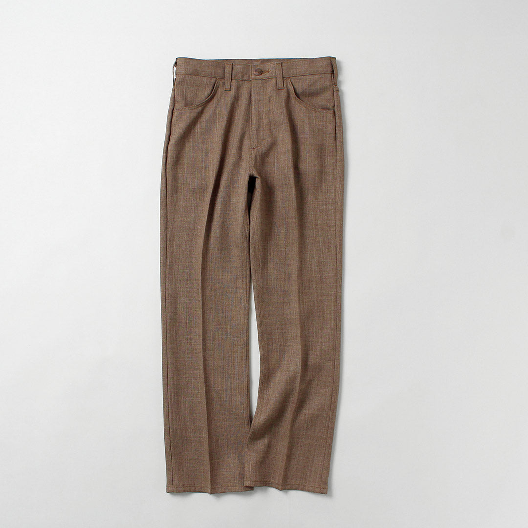 WRANGLER / Launcher Vestido Pantalones de tela tipo lino