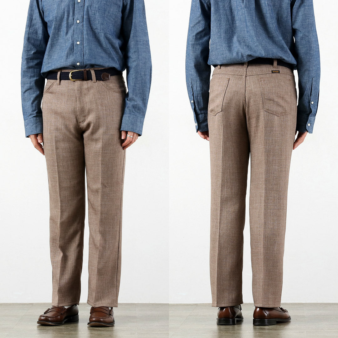 WRANGLER / Launcher Vestido Pantalones de tela tipo lino