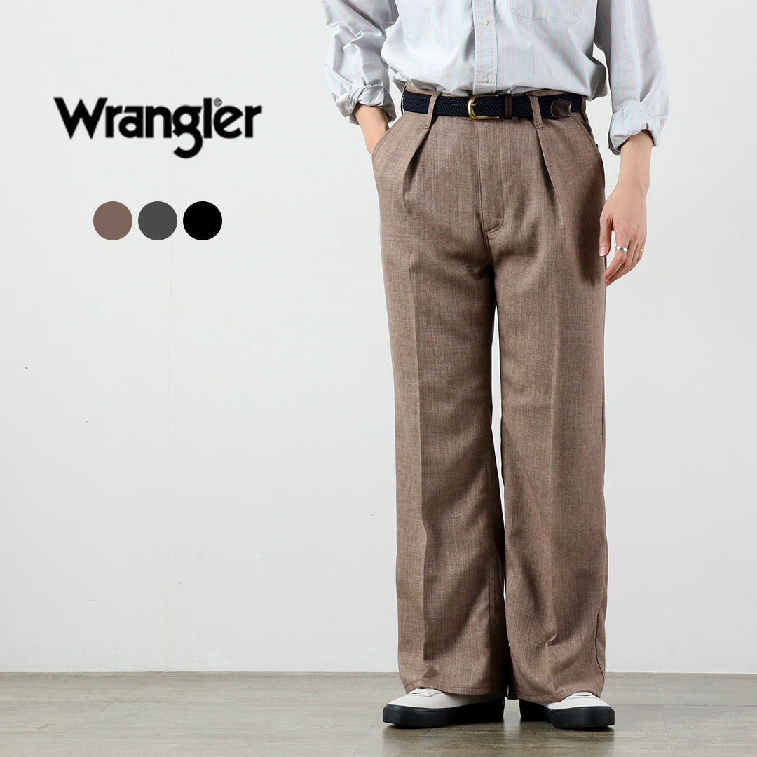 WRANGLER / WRANCHER Linen-Like Wide Pants