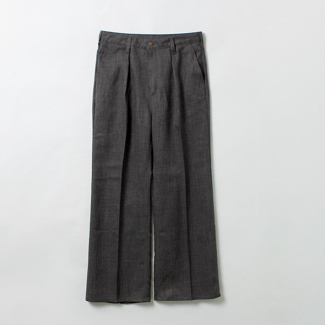 WRANGLER / WRANCHER Linen-Like Wide Pants