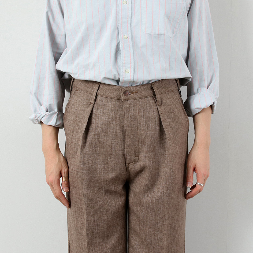 WRANGLER / WRANCHER Linen-Like Wide Pants