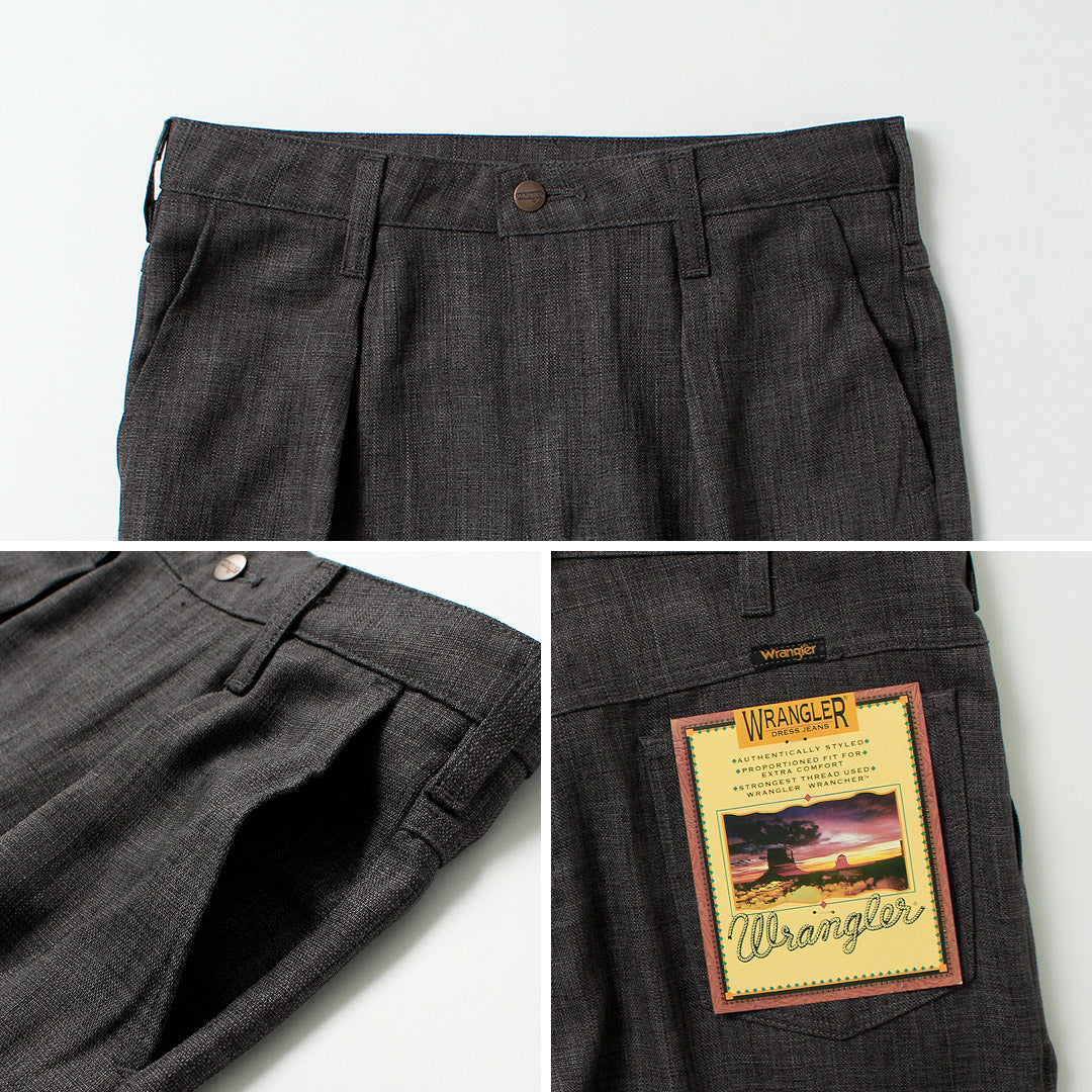 WRANGLER / WRANCHER Linen-Like Wide Pants