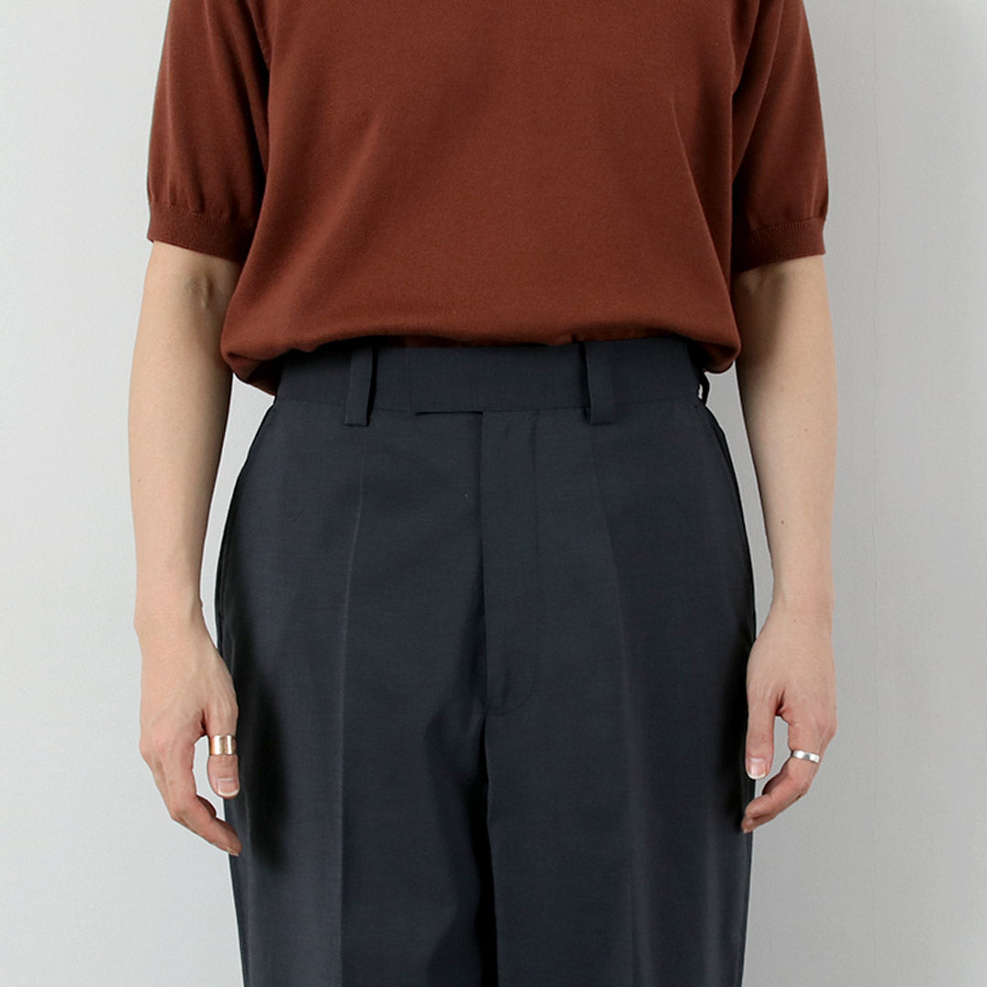 FANTASTICDAYS / Pantalon Oeuf Pantalon Lin Polyester