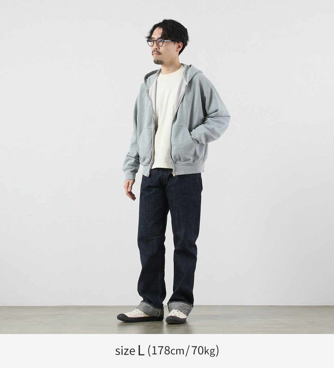 REMI RELIEF / SP Processing French Terry Zip Hoodie