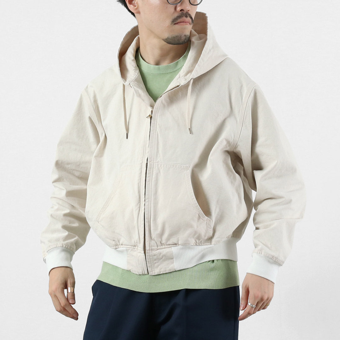REMI RELIEF / Mil-Spec Duck Zip-Hooded Jacket