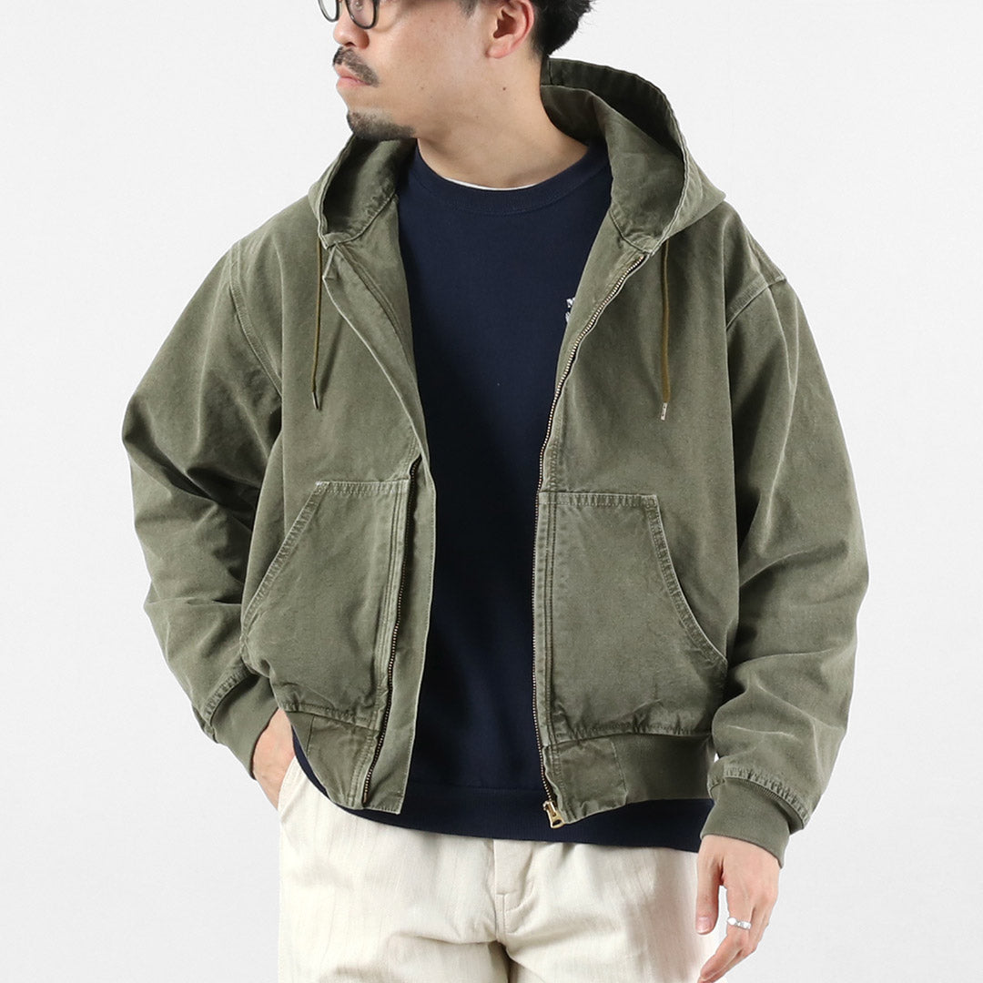 REMI RELIEF / Mil-Spec Duck Zip-Hooded Jacket