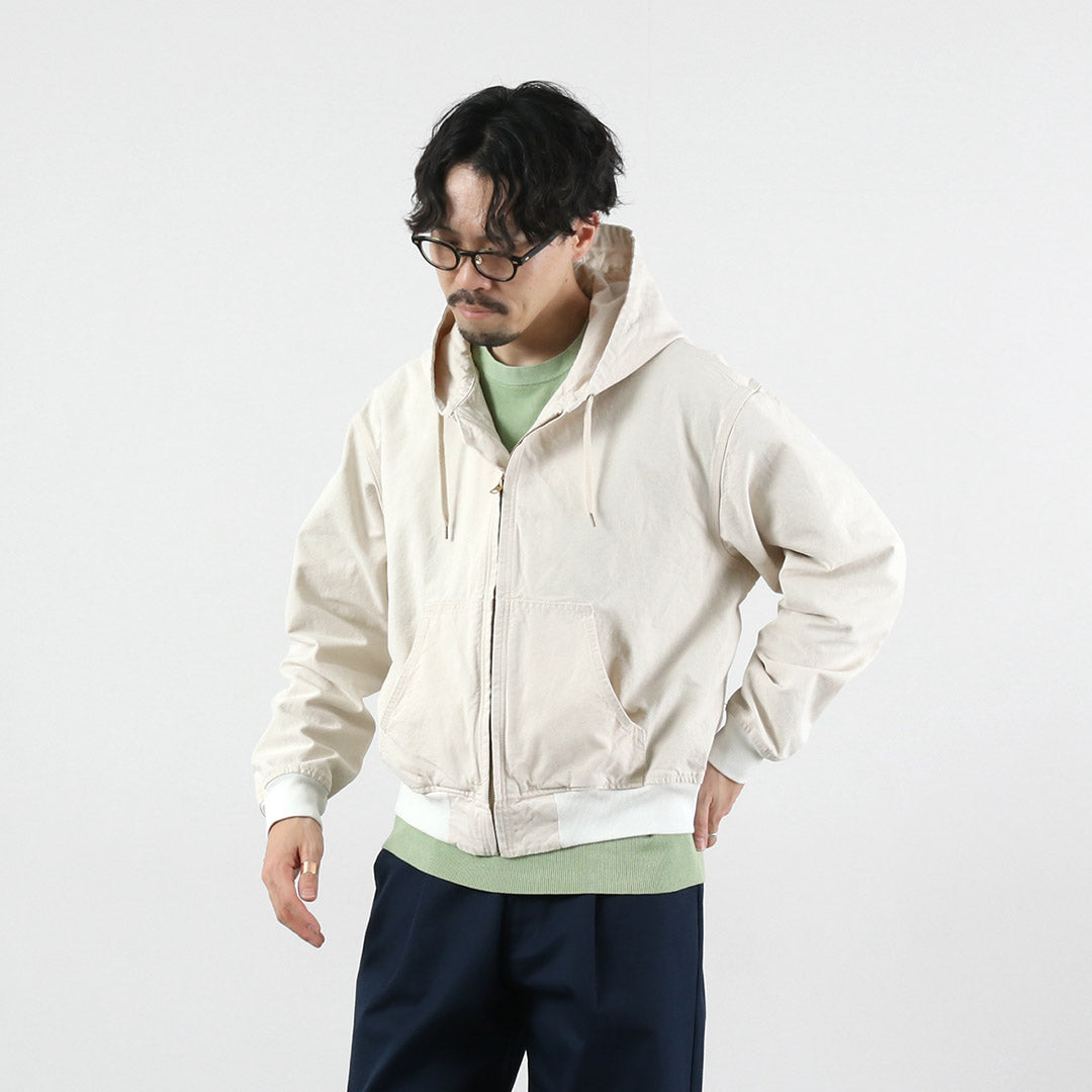 REMI RELIEF / Mil-Spec Duck Zip-Hooded Jacket