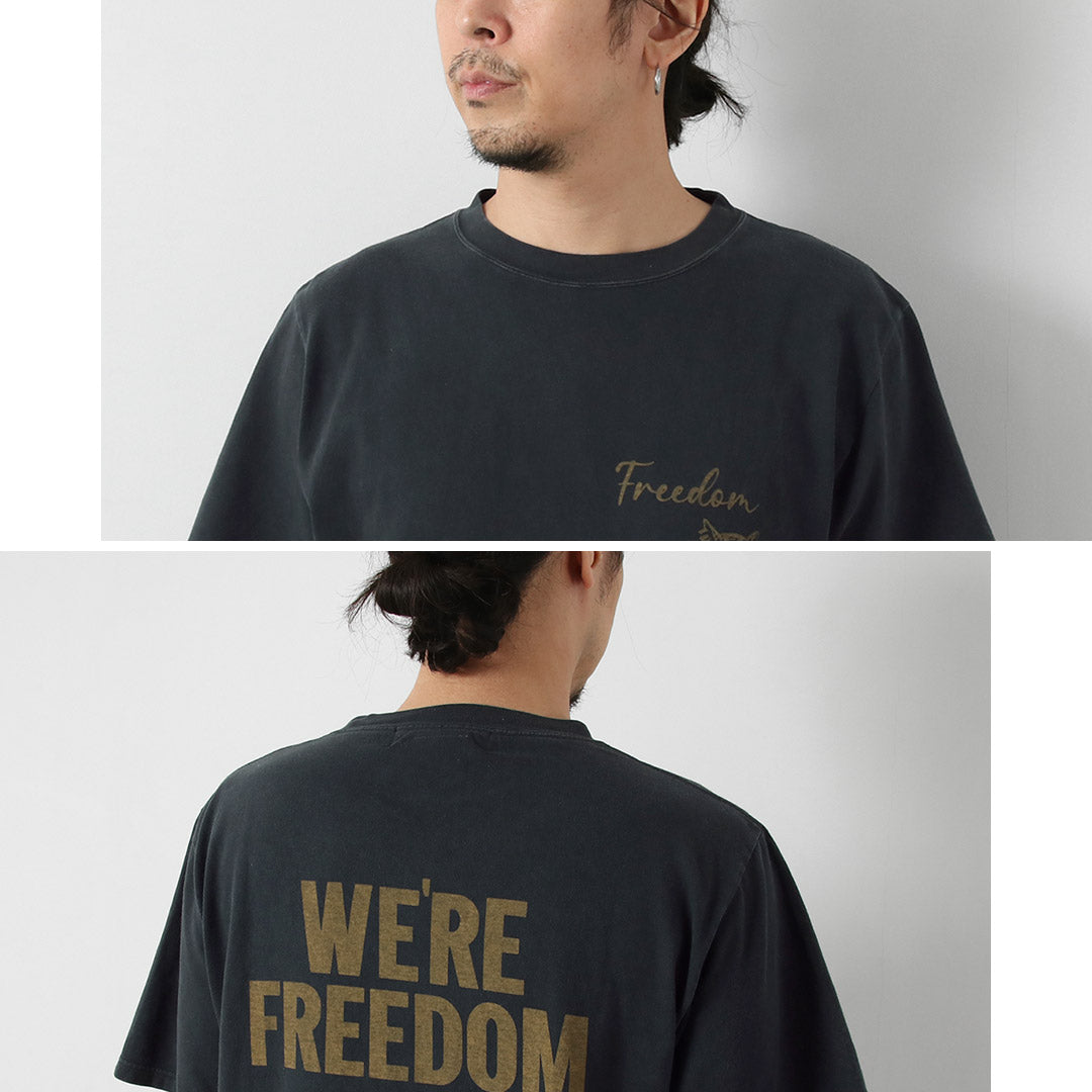 REMI RELIEF / HARD SP Processed 20/- Jersey Regular T-Shirt (FREEDOM)