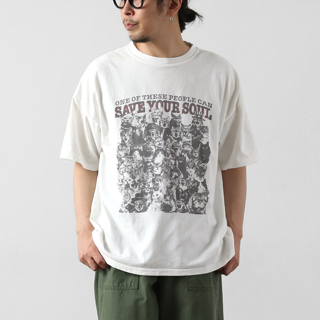 REMI RELIEF / HARD SP Processed 20/- Jersey Big Size T-Shirt (SAVE YOUR SOUL)