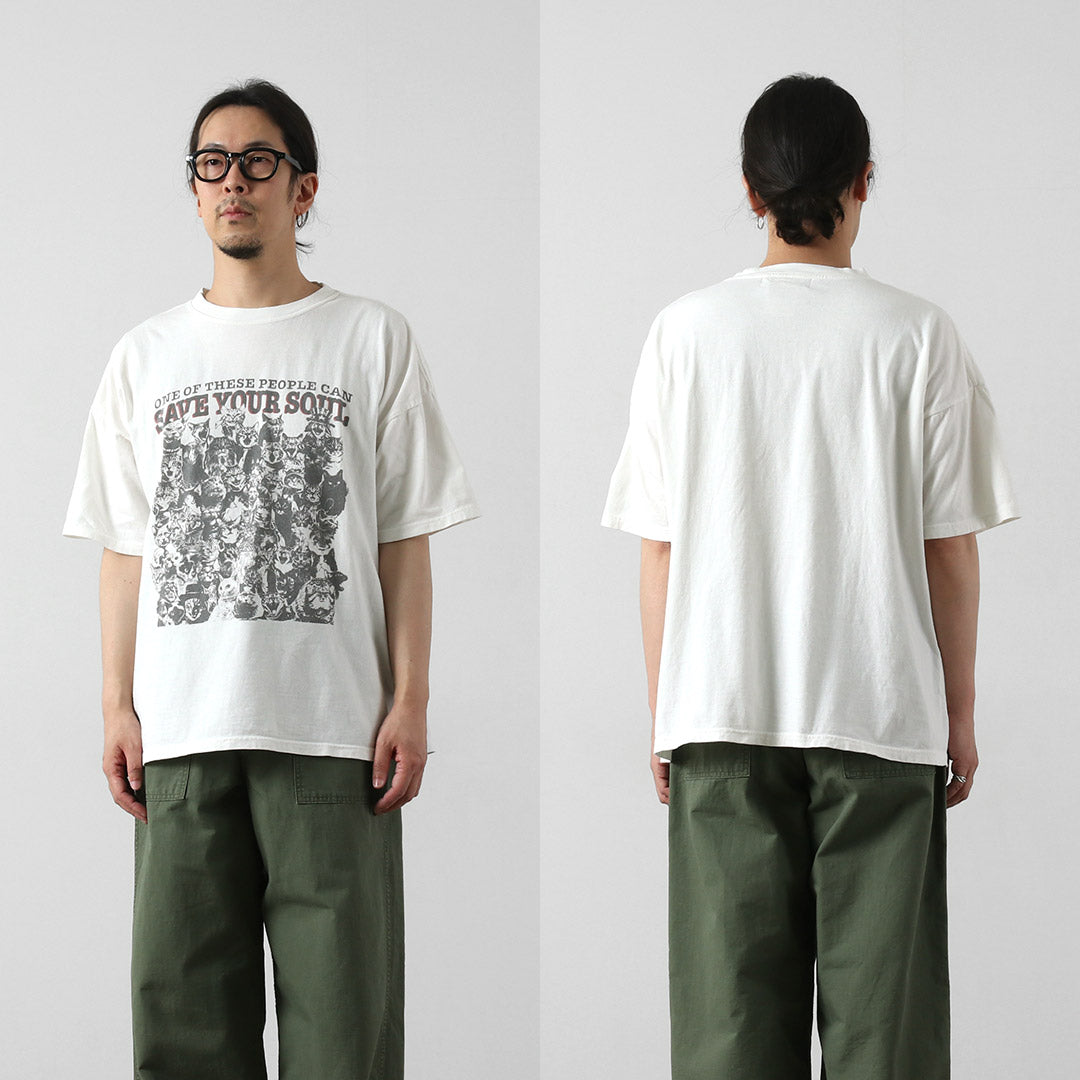 REMI RELIEF / HARD SP Processed 20/- Jersey Big Size T-Shirt (SAVE YOUR SOUL)