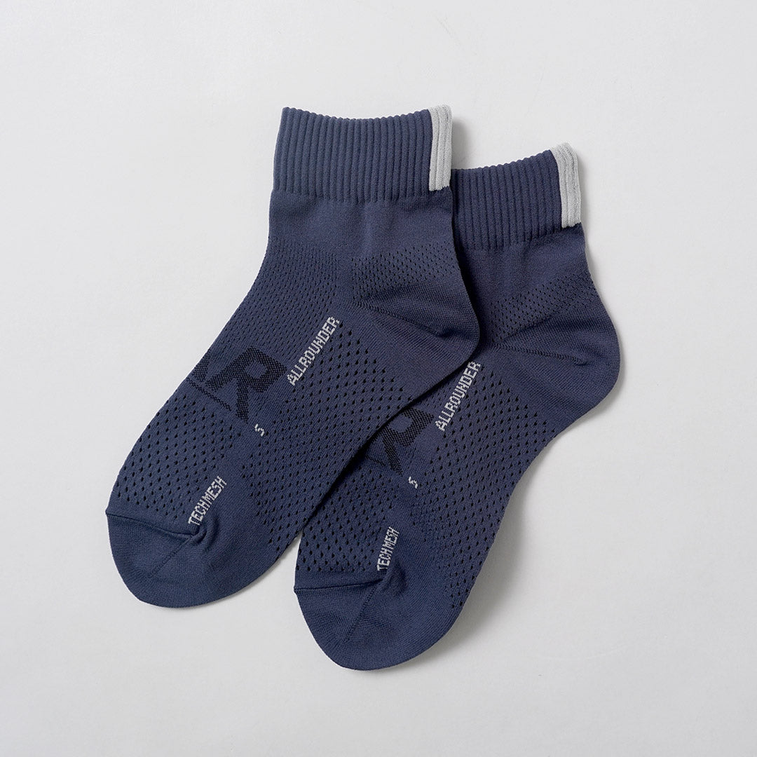 ROTOTO / Allrounder Tech-Mesh Ankle Socks