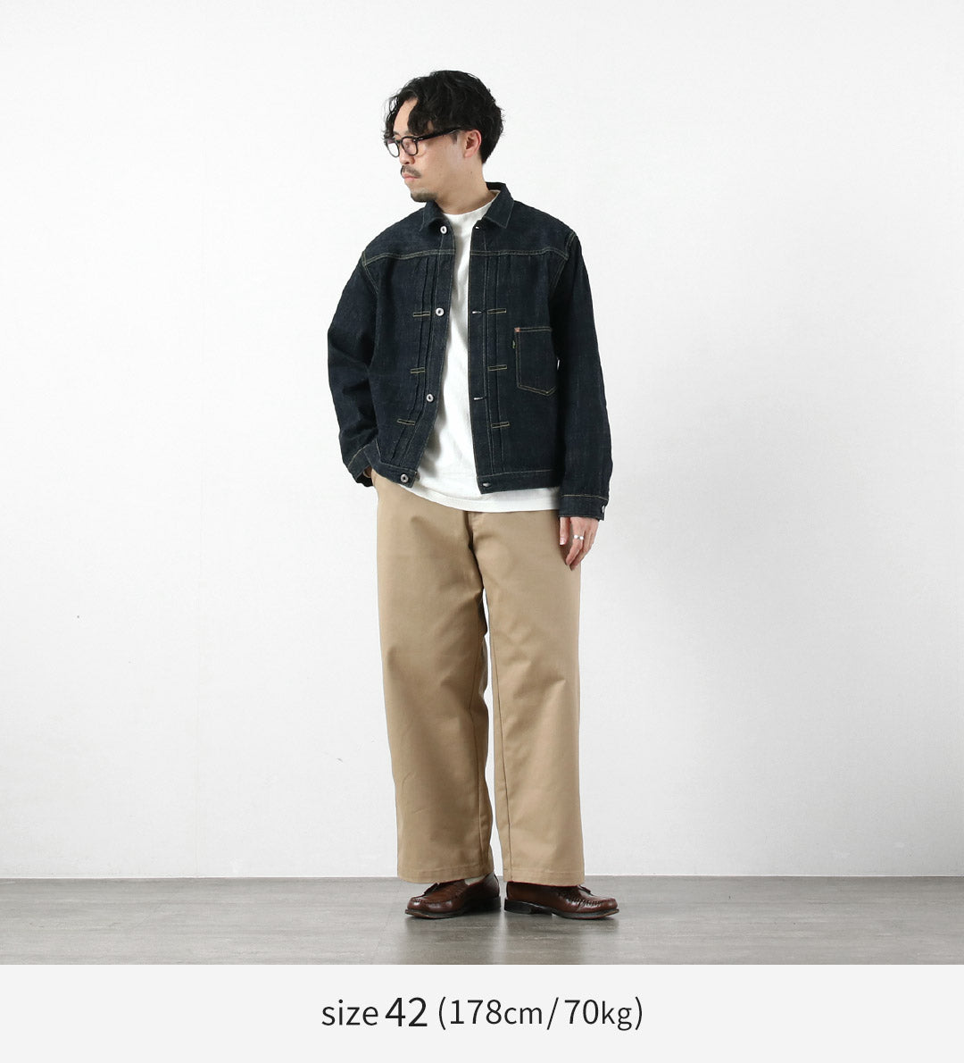FOB FACTORY / F2460 WWII Model Denim Blouse Jacket