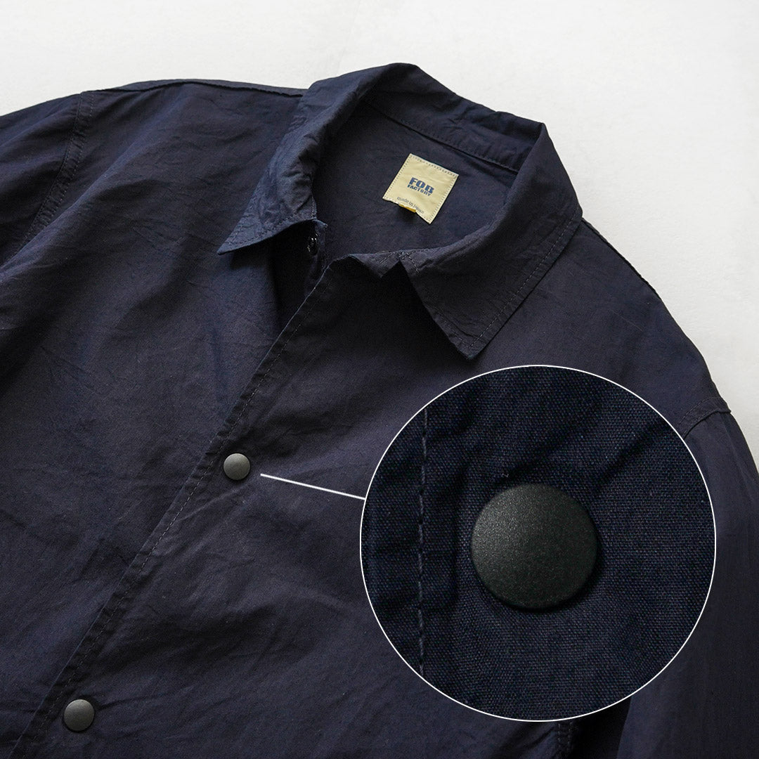 FOB FACTORY / F2462 ID Nylon Coach Jacket