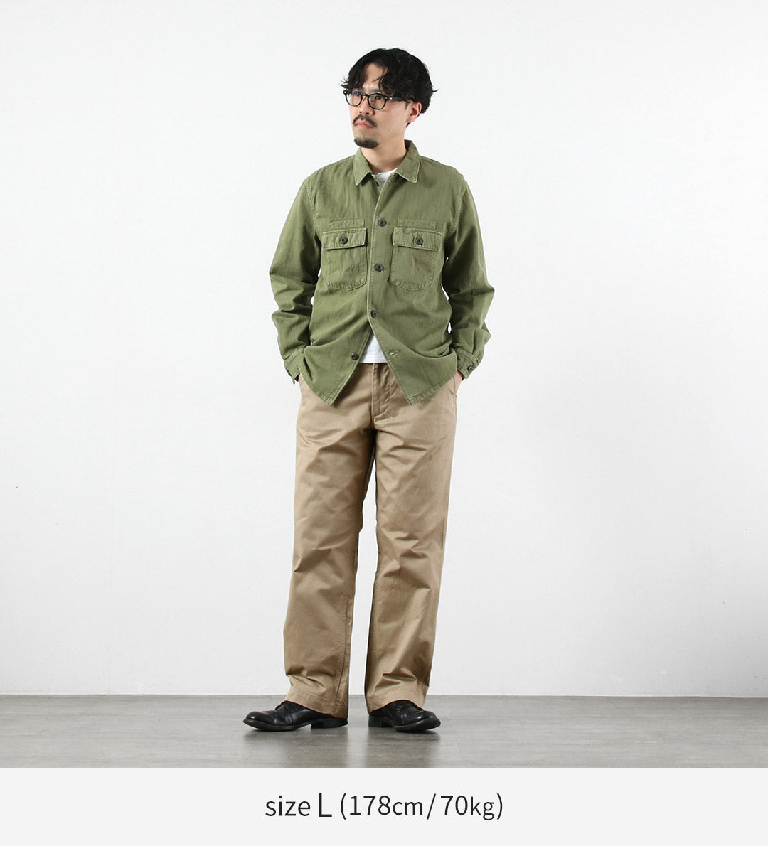FOB FACTORY / F0546 Big Chinos