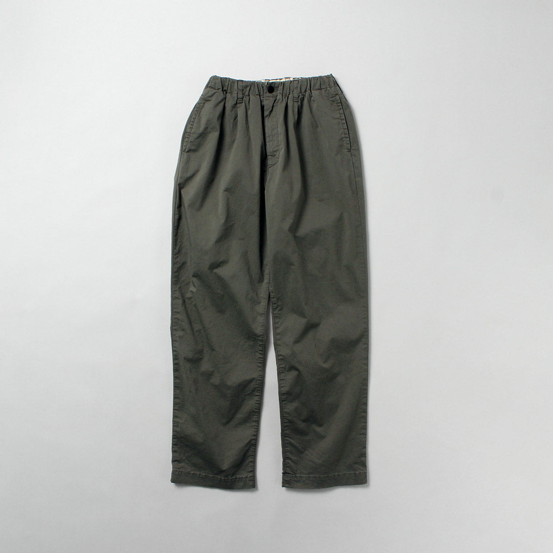 FOB FACTORY / F0549 Stretch Twill Easy Pants