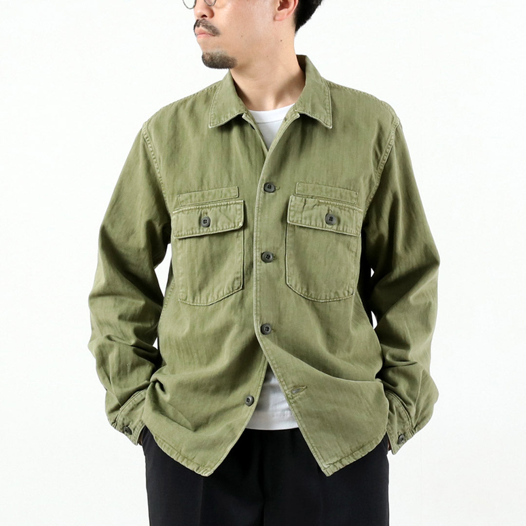 FOB FACTORY / Veste de fatigue F2461 HBT