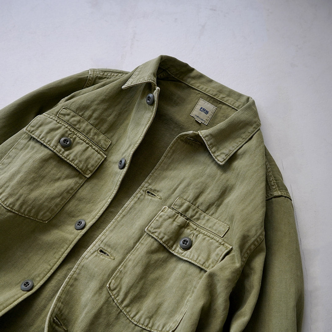 FOB FACTORY / Veste de fatigue F2461 HBT