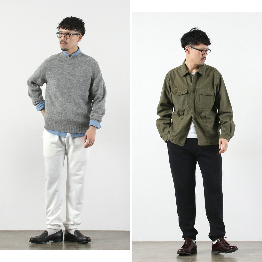 CLUB DE RECHERCHE SUR LE COTON / 14 oz. Pantalon de survêtement en tissu éponge Loopwheel